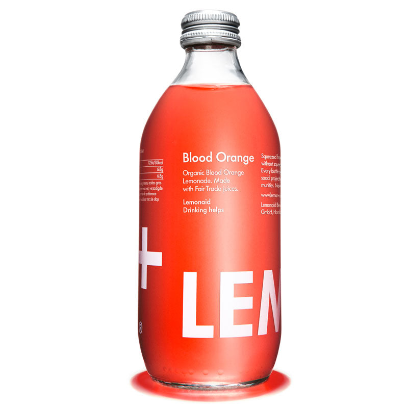 Organic Sparkling Blood Orangeade