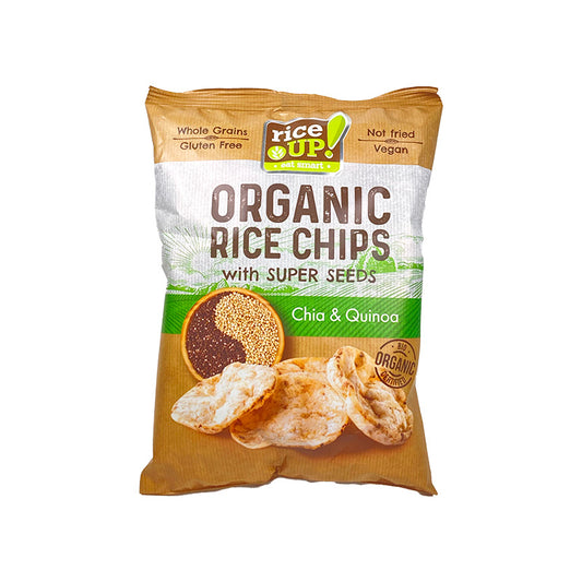 Organic Brown Rice Chips with Chia and Quinoa