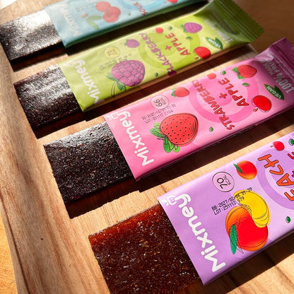 Mixmey Apple and Peach Fruit Bar