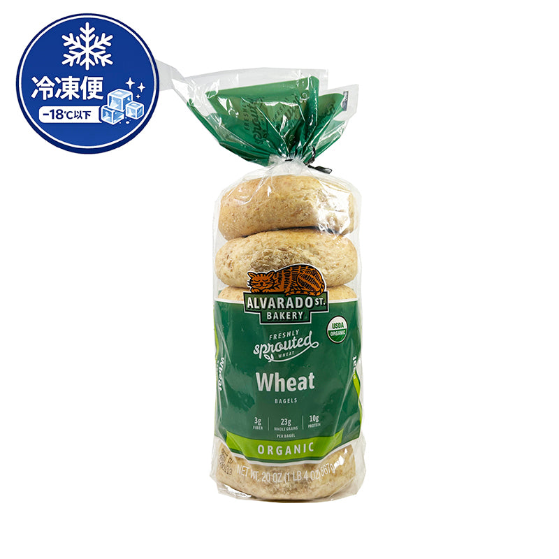 Organic Sprouted Wheat Bagels