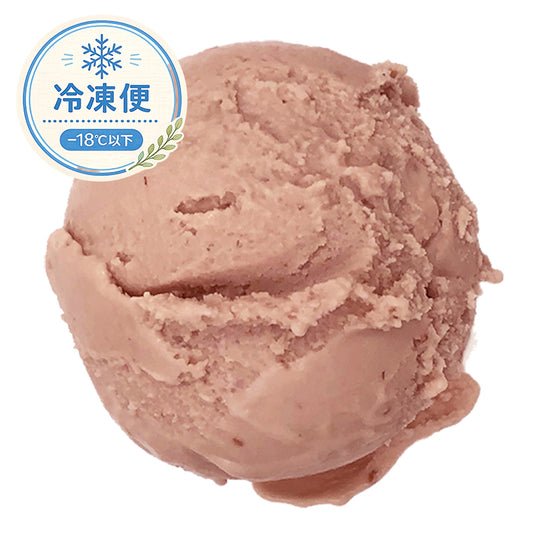 滋賀の苺味豆乳アイス