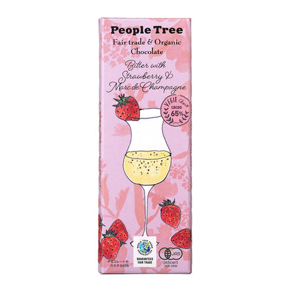 Organic Bitter with Strawberry & Marc de Champagne