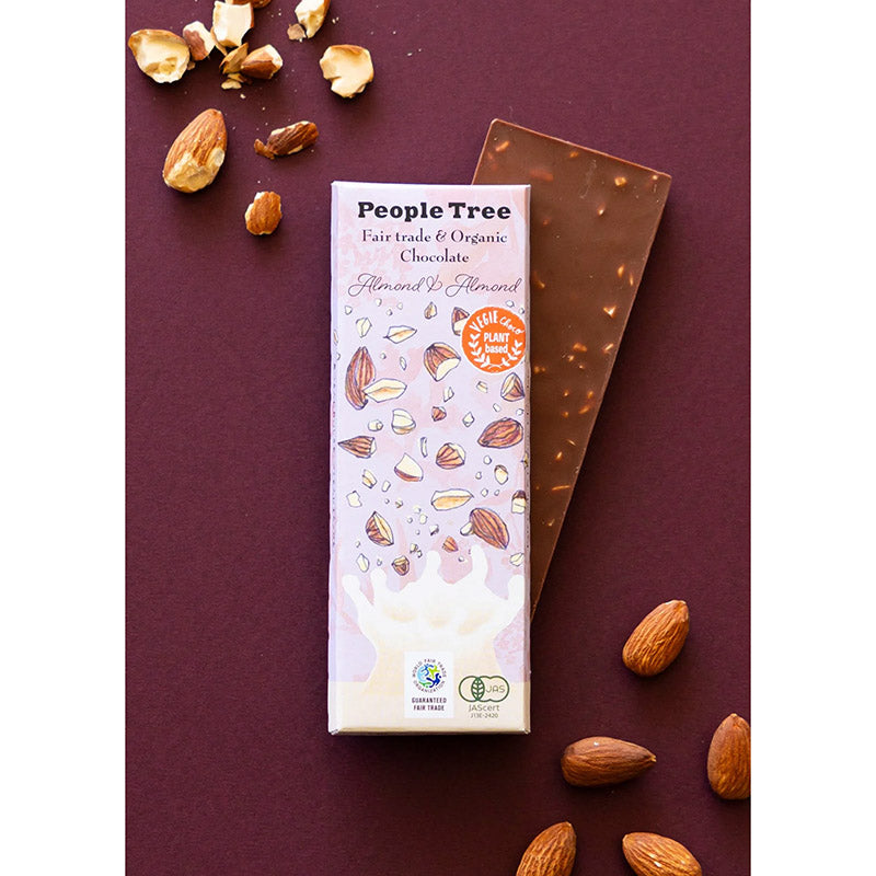 (ピープルツリー）有機アーモンド＆アーモンド