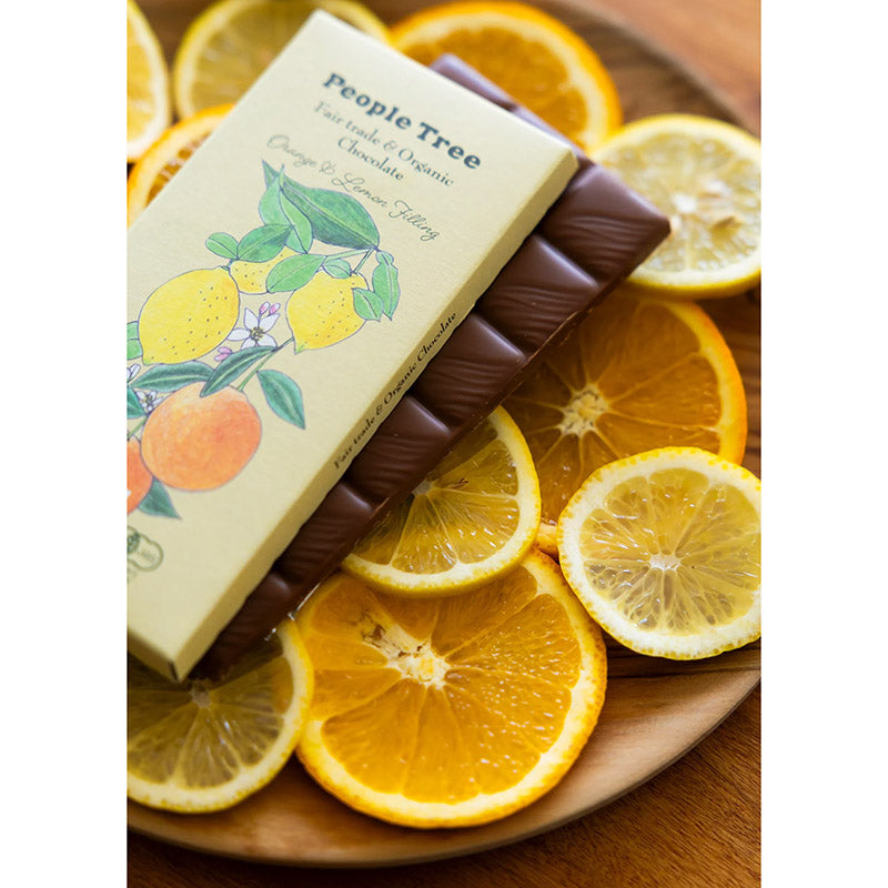 （ピープルツリー）有機オレンジ＆レモンフィリング