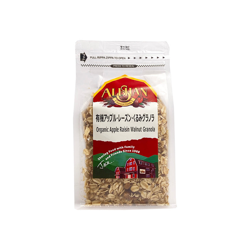 Apple Raisin Walnut Granola